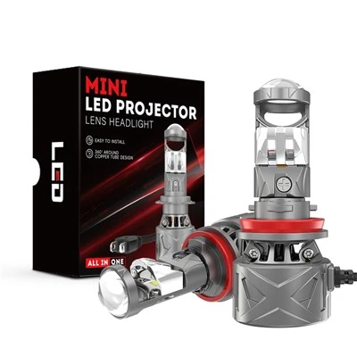 All In One Super Bright 45W 6000lm LED Projector Light for Car