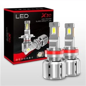 Lampu Depan LED Terang X20 12000LM