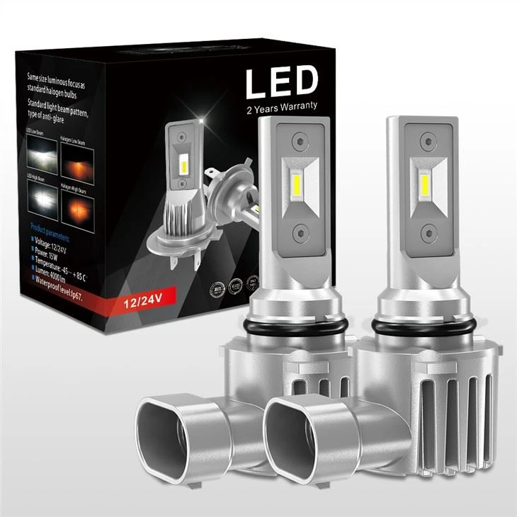 Super Bright Led Headlight H7 H11 9005 9006 Led Fog Light Untuk Mobil Garansi 24 Bulan